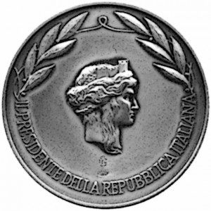 La medaglia degli Alfieri del Lavoro